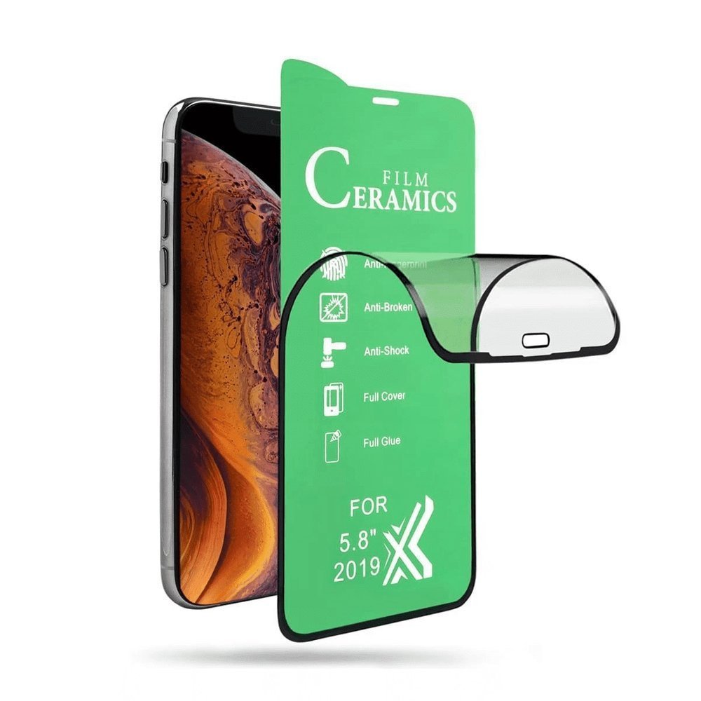 Ceramic Glass Flex iPhone X / XS / 11 Pro Black