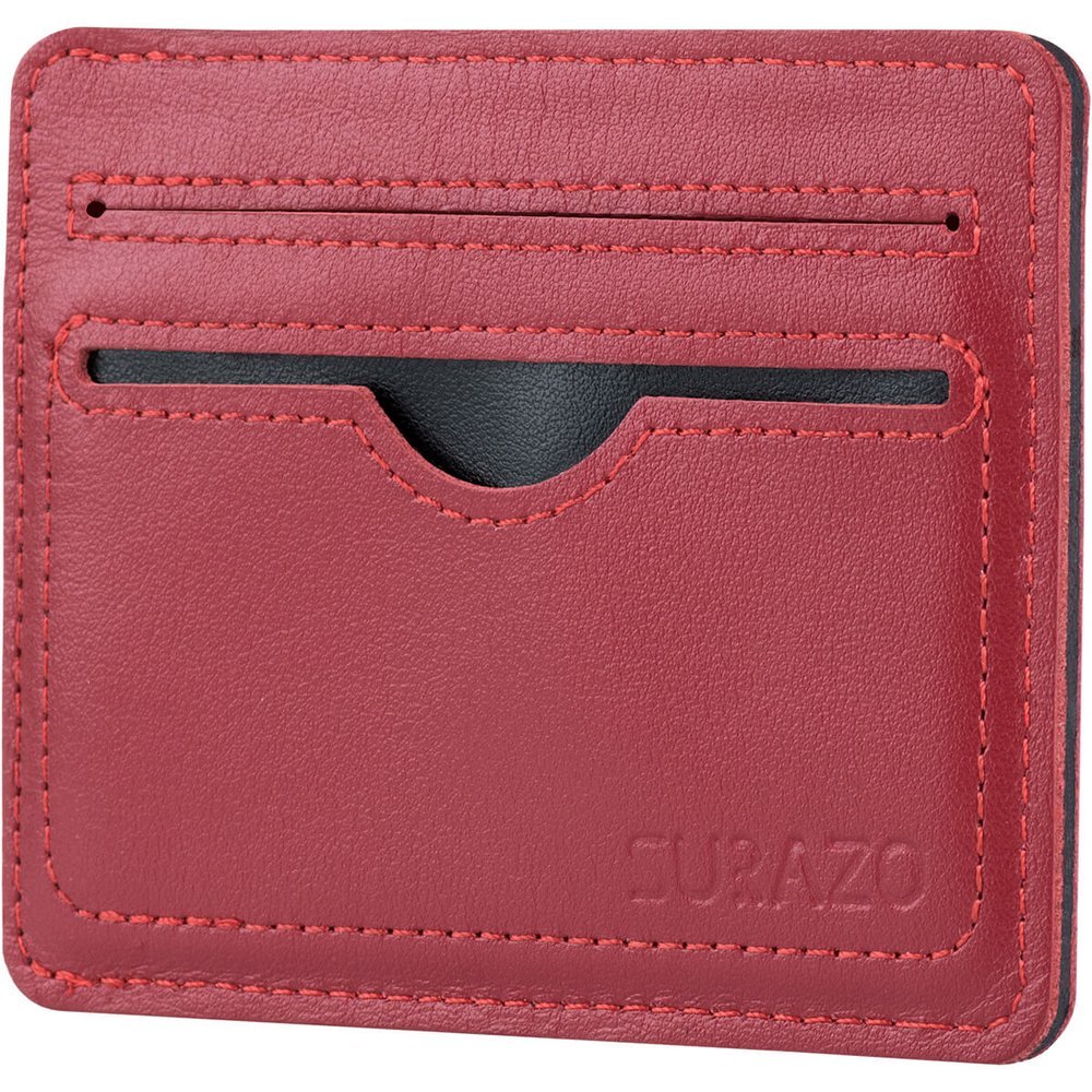Slim Card Wallet - Costa Red