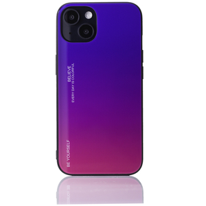 Back case - Violet - Red Gradient - Apple iPhone 13